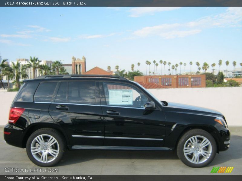 Black / Black 2013 Mercedes-Benz GLK 350