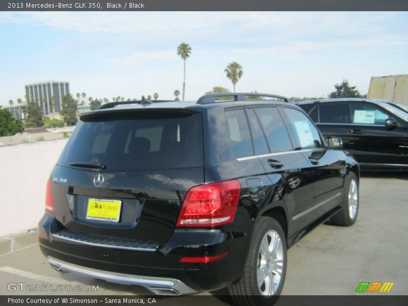 Black / Black 2013 Mercedes-Benz GLK 350