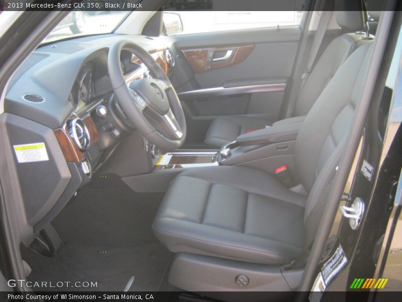 Black / Black 2013 Mercedes-Benz GLK 350