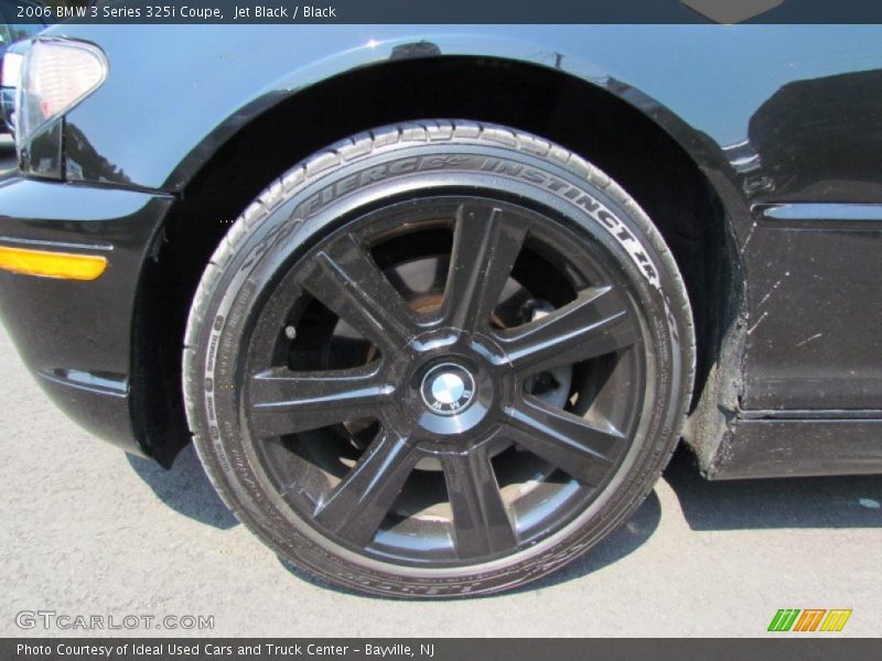 Jet Black / Black 2006 BMW 3 Series 325i Coupe
