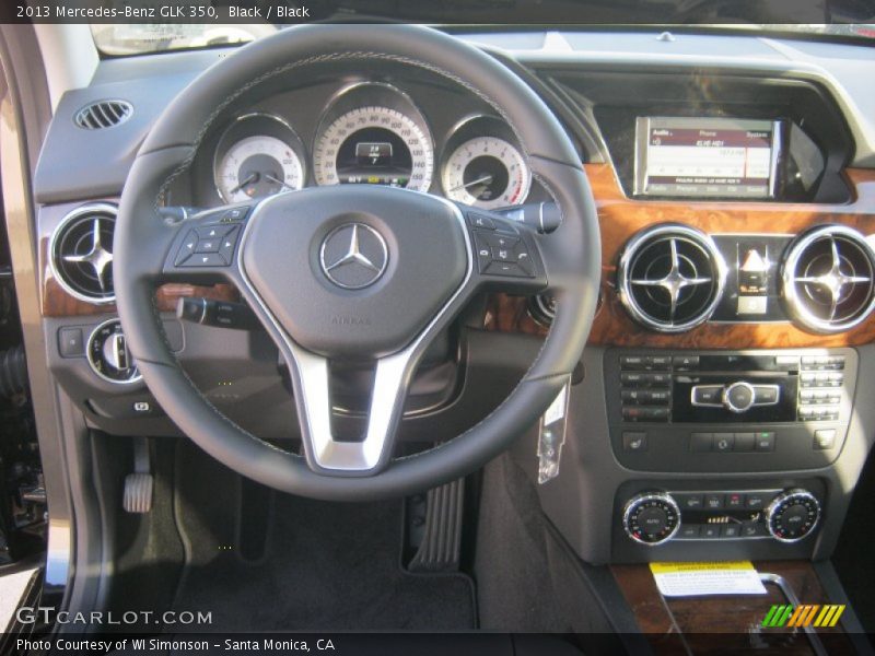 Black / Black 2013 Mercedes-Benz GLK 350