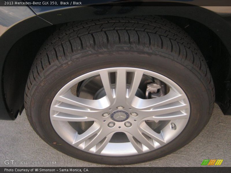 Black / Black 2013 Mercedes-Benz GLK 350