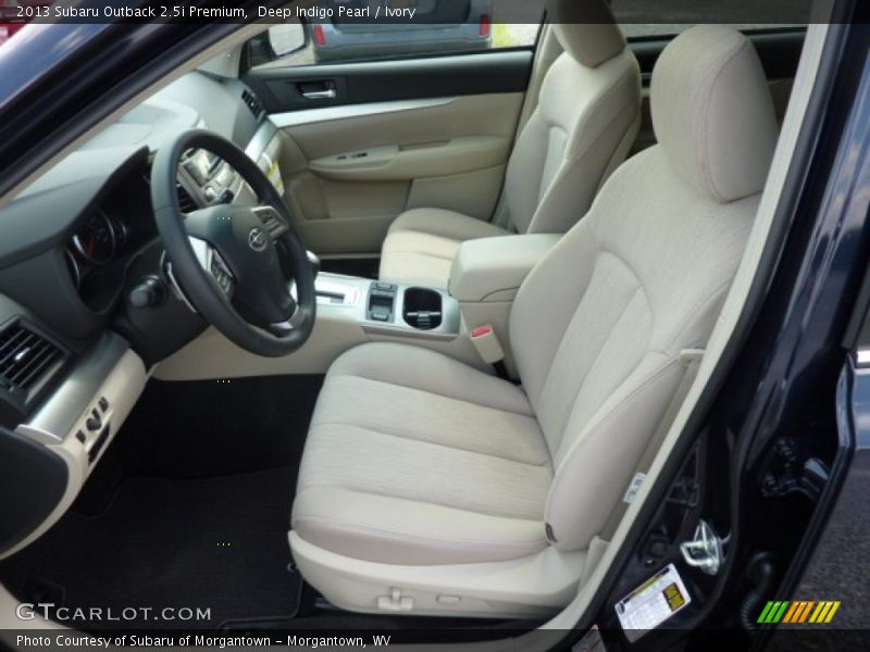 Deep Indigo Pearl / Ivory 2013 Subaru Outback 2.5i Premium