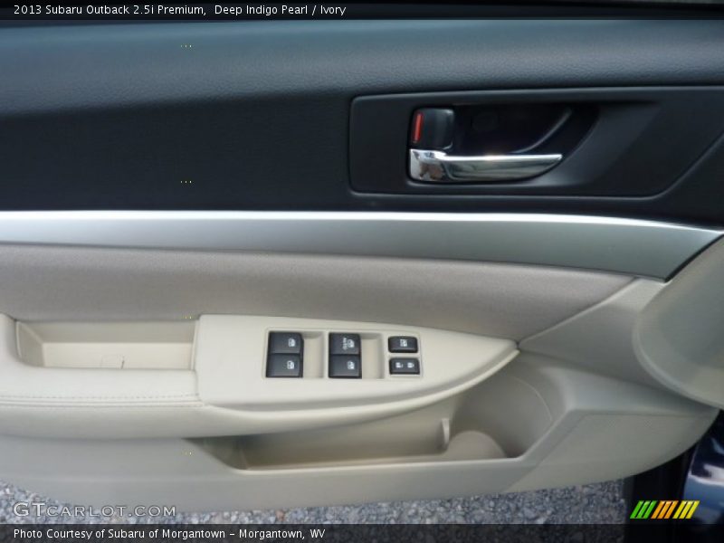 Deep Indigo Pearl / Ivory 2013 Subaru Outback 2.5i Premium