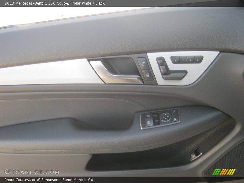 Polar White / Black 2013 Mercedes-Benz C 250 Coupe