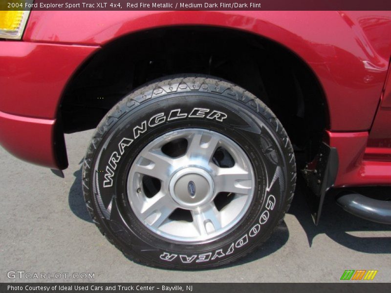 Red Fire Metallic / Medium Dark Flint/Dark Flint 2004 Ford Explorer Sport Trac XLT 4x4