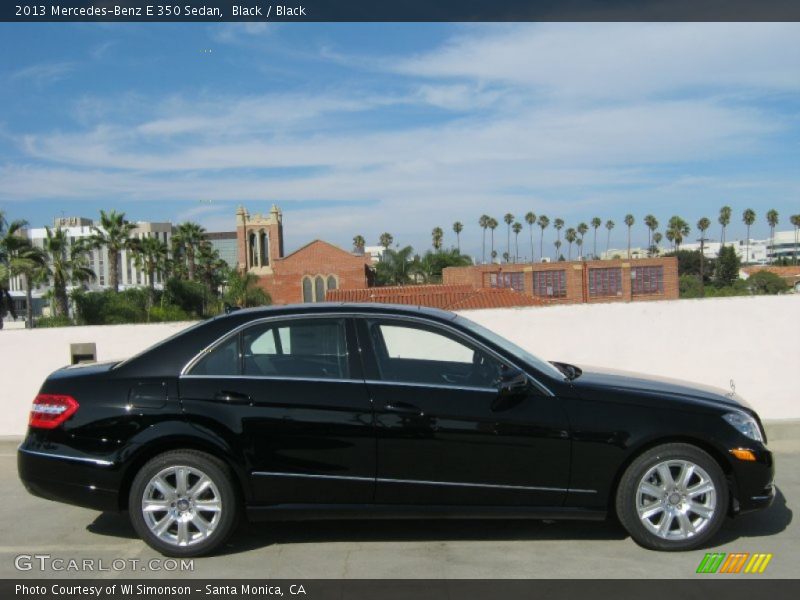 Black / Black 2013 Mercedes-Benz E 350 Sedan