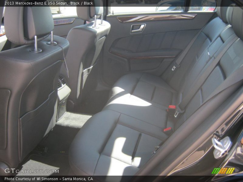 Black / Black 2013 Mercedes-Benz E 350 Sedan