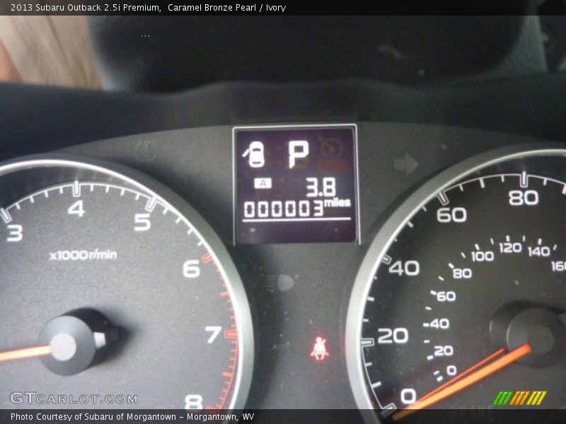 Caramel Bronze Pearl / Ivory 2013 Subaru Outback 2.5i Premium