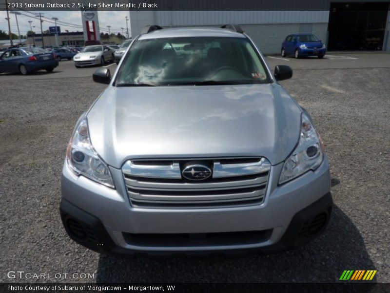 Ice Silver Metallic / Black 2013 Subaru Outback 2.5i