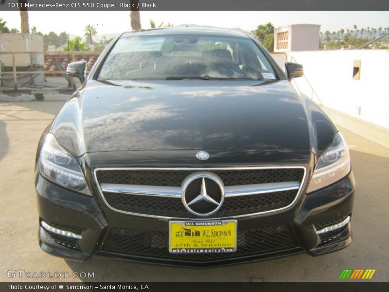 Black / Black 2013 Mercedes-Benz CLS 550 Coupe