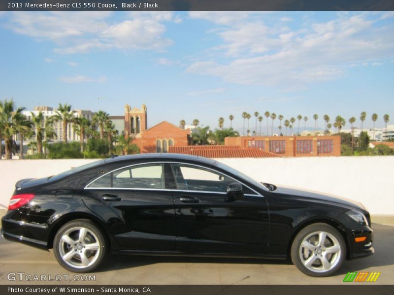 Black / Black 2013 Mercedes-Benz CLS 550 Coupe