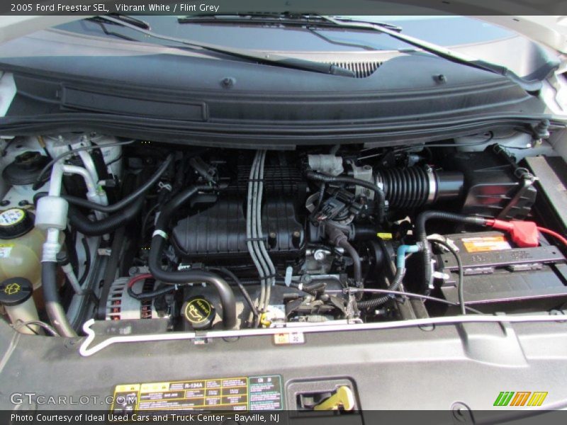 Vibrant White / Flint Grey 2005 Ford Freestar SEL