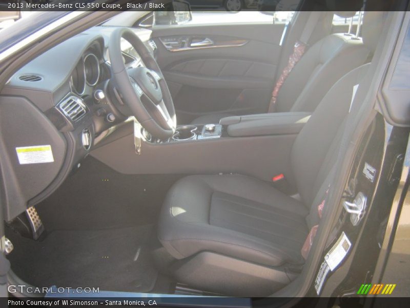 Black / Black 2013 Mercedes-Benz CLS 550 Coupe