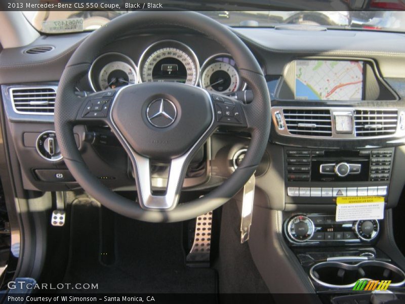 Black / Black 2013 Mercedes-Benz CLS 550 Coupe