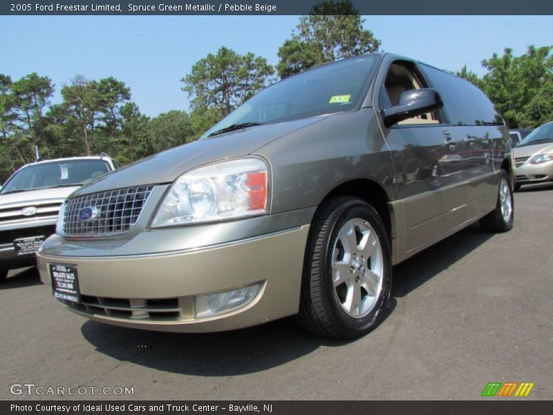 Spruce Green Metallic / Pebble Beige 2005 Ford Freestar Limited