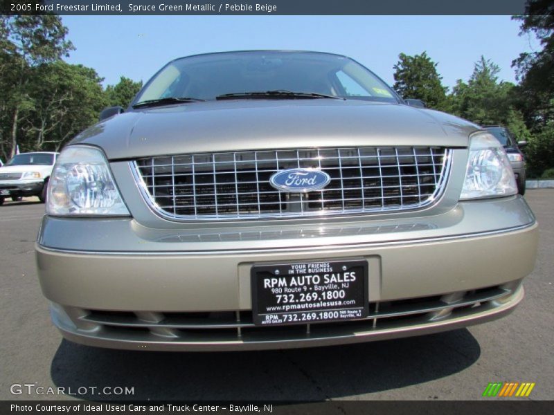 Spruce Green Metallic / Pebble Beige 2005 Ford Freestar Limited