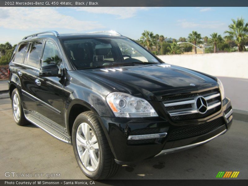 Black / Black 2012 Mercedes-Benz GL 450 4Matic