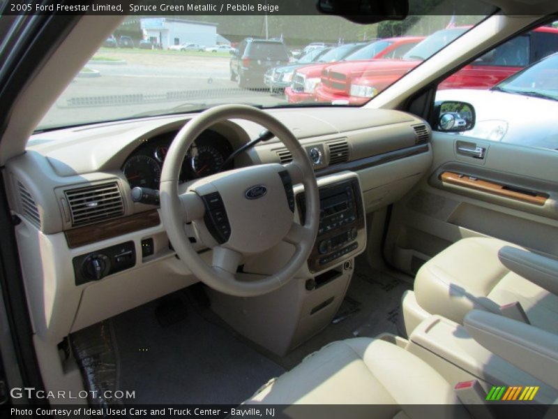  2005 Freestar Limited Pebble Beige Interior