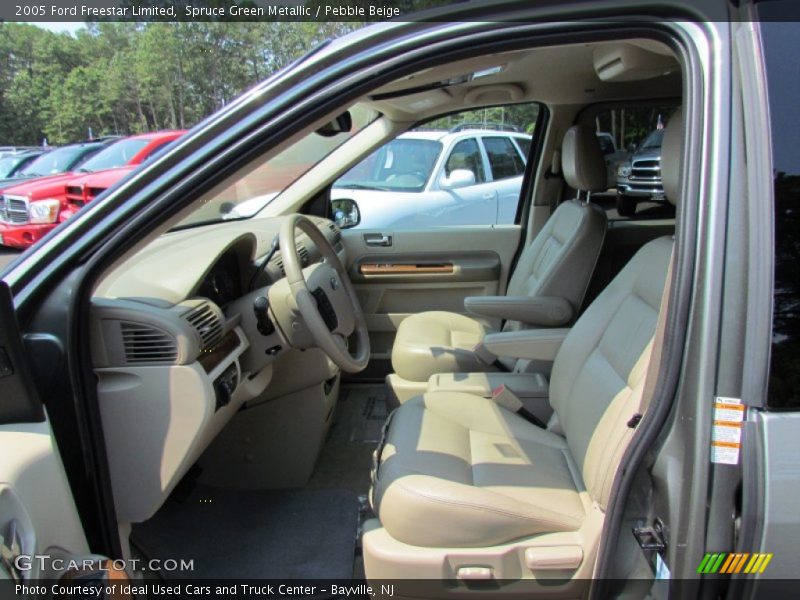 Spruce Green Metallic / Pebble Beige 2005 Ford Freestar Limited