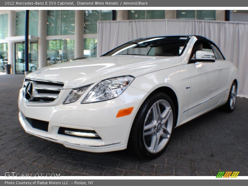 Diamond White Metallic / Almond/Black 2012 Mercedes-Benz E 350 Cabriolet