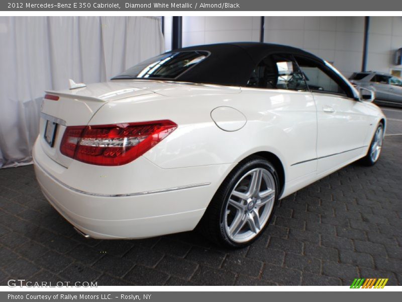 Diamond White Metallic / Almond/Black 2012 Mercedes-Benz E 350 Cabriolet