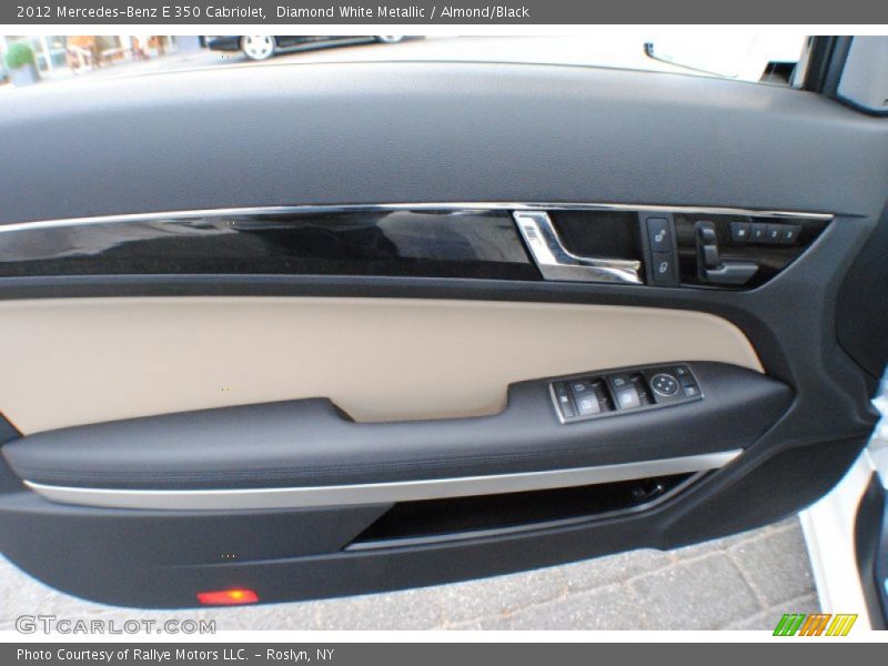 Diamond White Metallic / Almond/Black 2012 Mercedes-Benz E 350 Cabriolet
