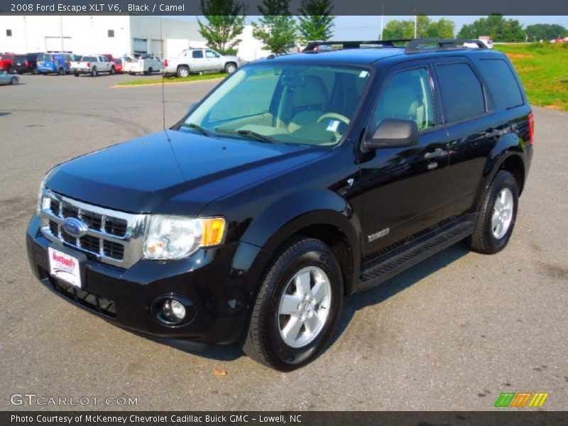 Black / Camel 2008 Ford Escape XLT V6