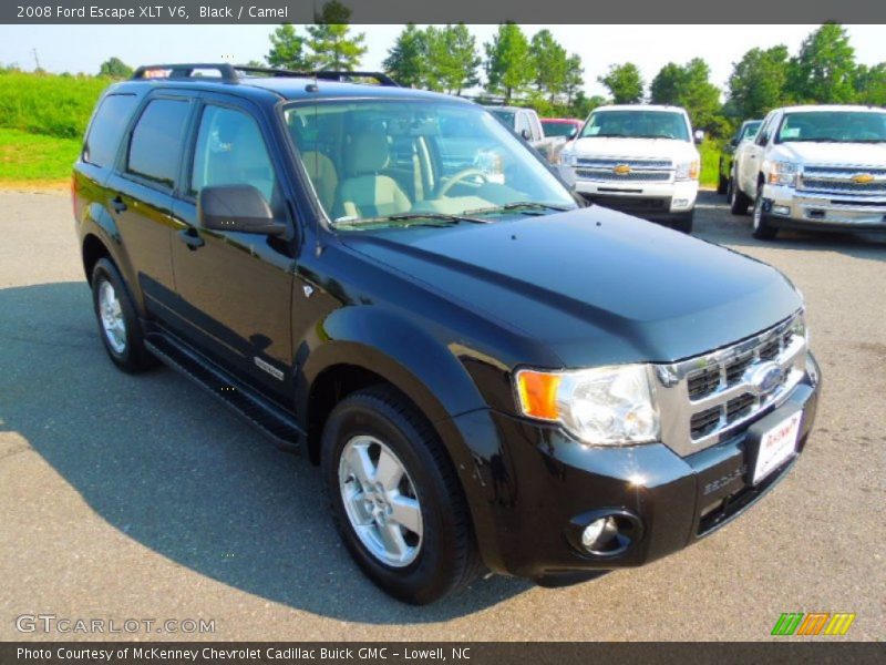 Black / Camel 2008 Ford Escape XLT V6