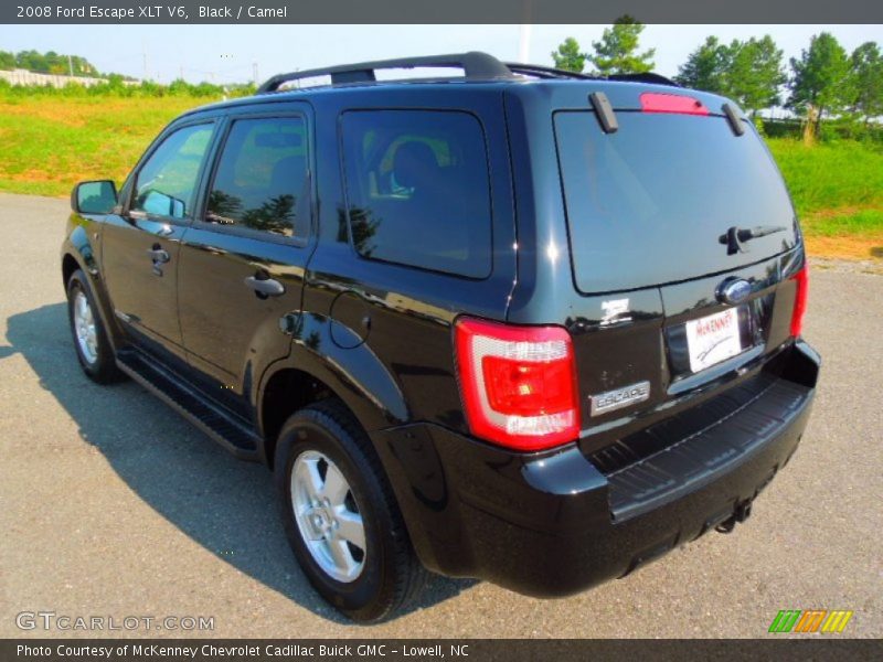 Black / Camel 2008 Ford Escape XLT V6