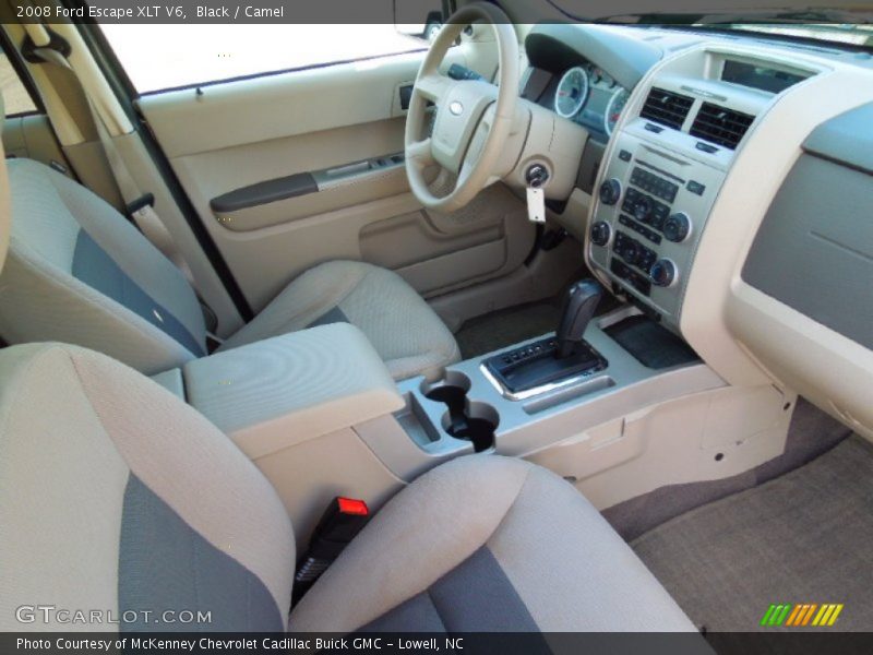 Black / Camel 2008 Ford Escape XLT V6