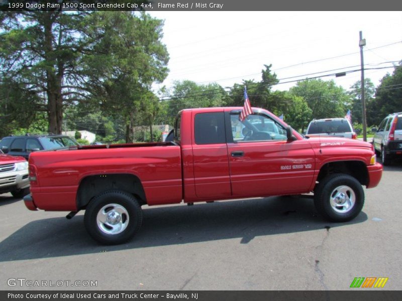  1999 Ram 1500 Sport Extended Cab 4x4 Flame Red