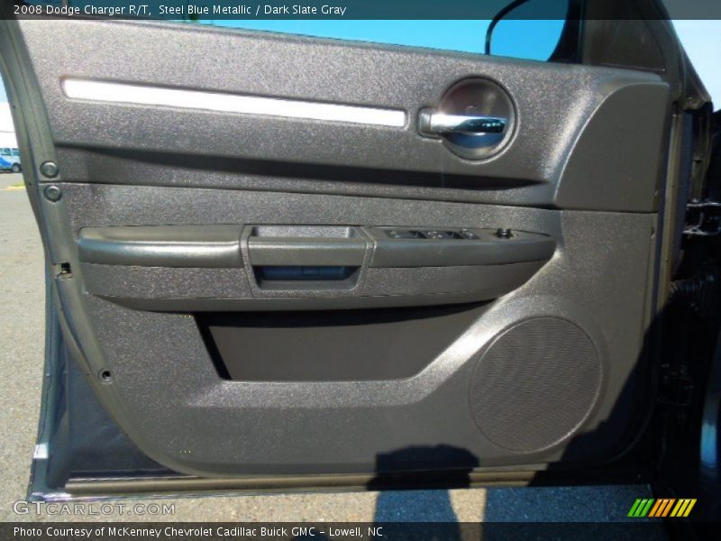 Steel Blue Metallic / Dark Slate Gray 2008 Dodge Charger R/T