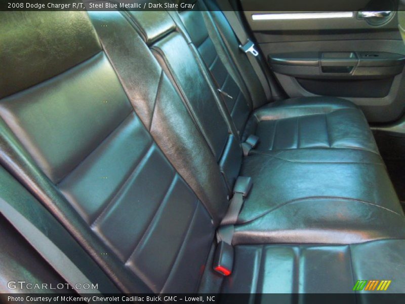 Steel Blue Metallic / Dark Slate Gray 2008 Dodge Charger R/T