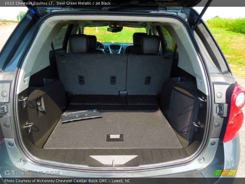 Steel Green Metallic / Jet Black 2013 Chevrolet Equinox LT