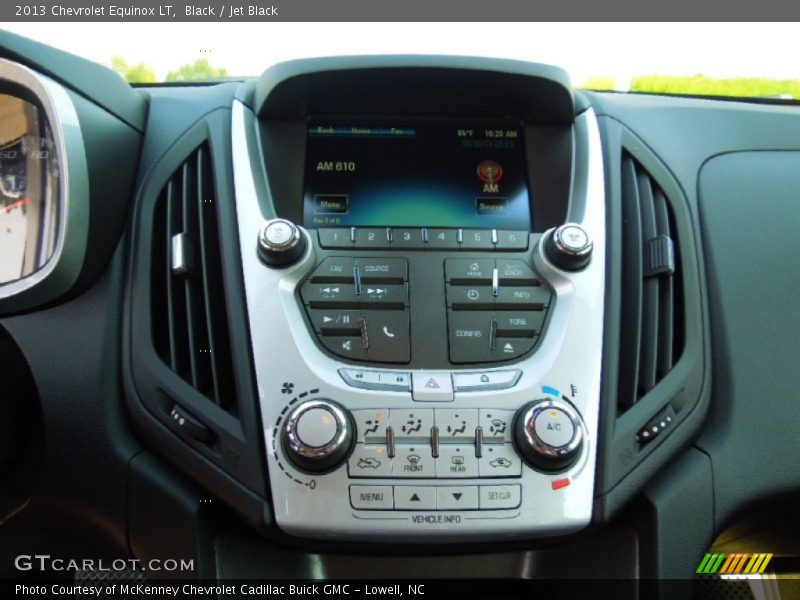 Controls of 2013 Equinox LT