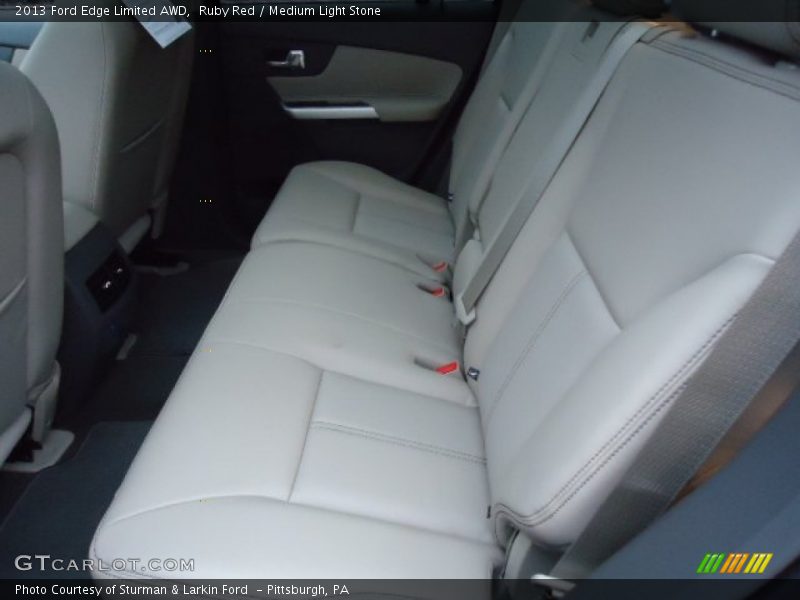 Ruby Red / Medium Light Stone 2013 Ford Edge Limited AWD