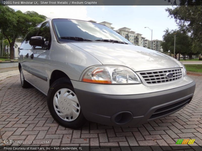 Silver Frost Metallic / Medium Graphite 2001 Ford Windstar LX