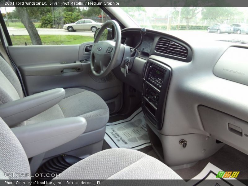 Silver Frost Metallic / Medium Graphite 2001 Ford Windstar LX