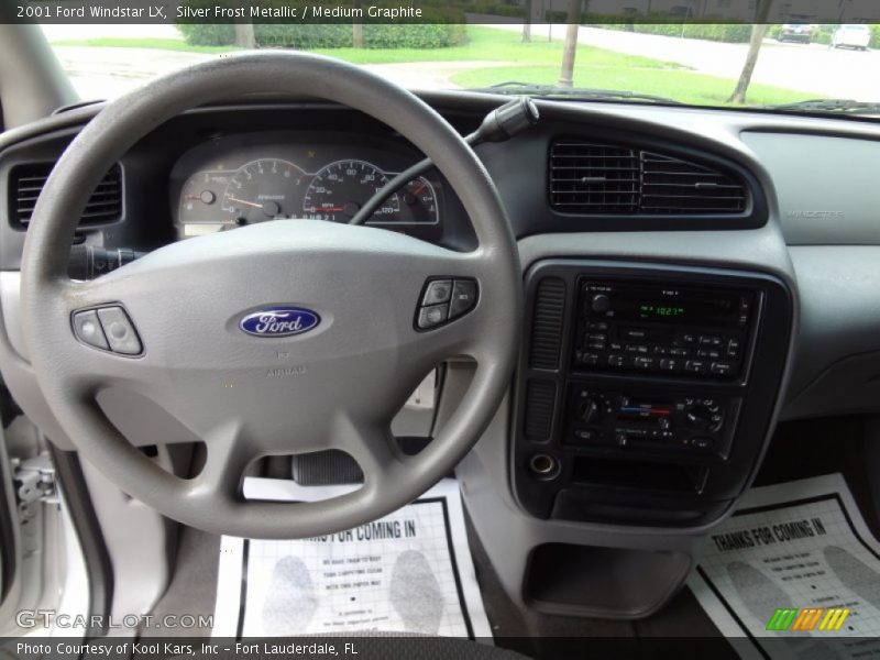 Silver Frost Metallic / Medium Graphite 2001 Ford Windstar LX