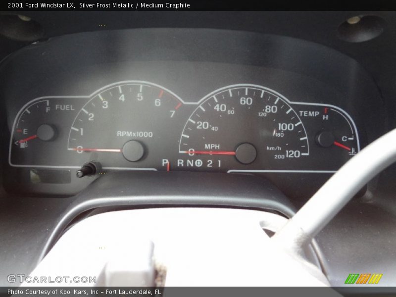 Silver Frost Metallic / Medium Graphite 2001 Ford Windstar LX