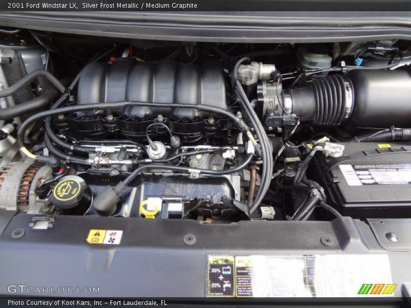 Silver Frost Metallic / Medium Graphite 2001 Ford Windstar LX