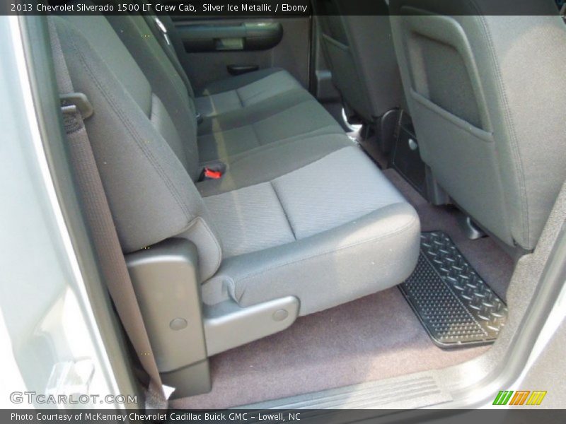 Silver Ice Metallic / Ebony 2013 Chevrolet Silverado 1500 LT Crew Cab