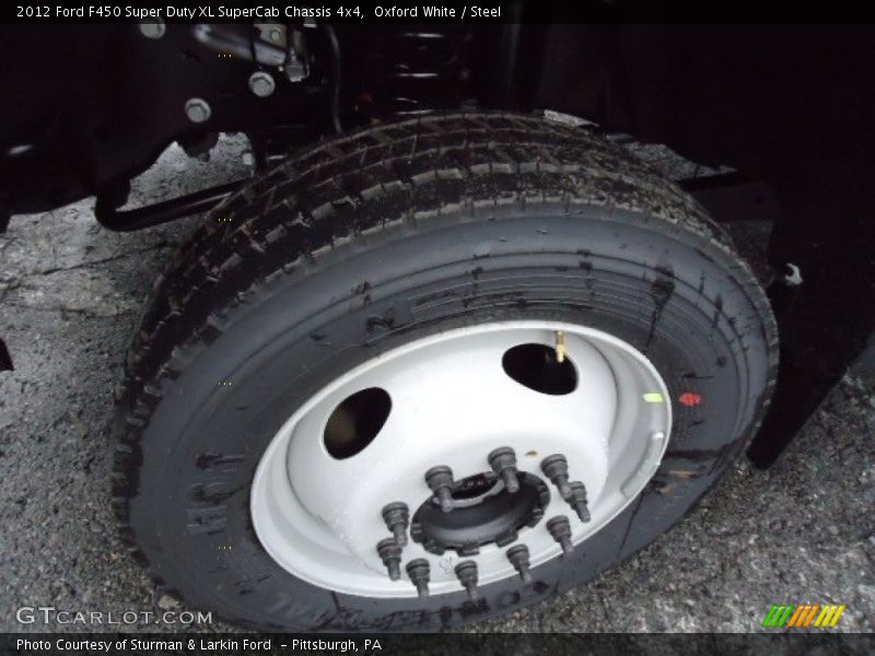 Oxford White / Steel 2012 Ford F450 Super Duty XL SuperCab Chassis 4x4