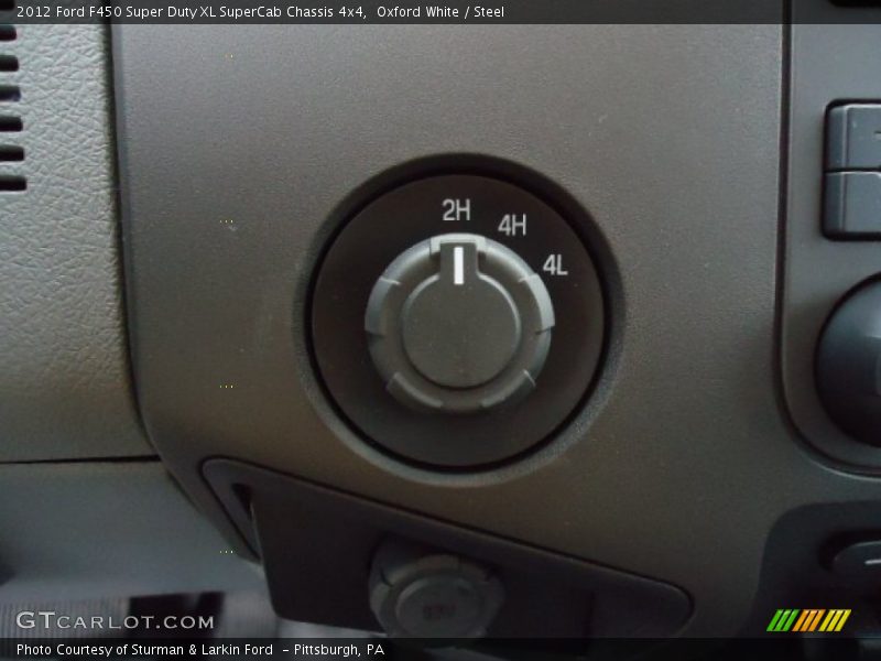 Oxford White / Steel 2012 Ford F450 Super Duty XL SuperCab Chassis 4x4
