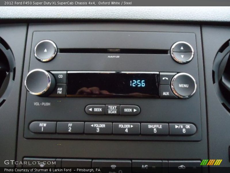 Oxford White / Steel 2012 Ford F450 Super Duty XL SuperCab Chassis 4x4