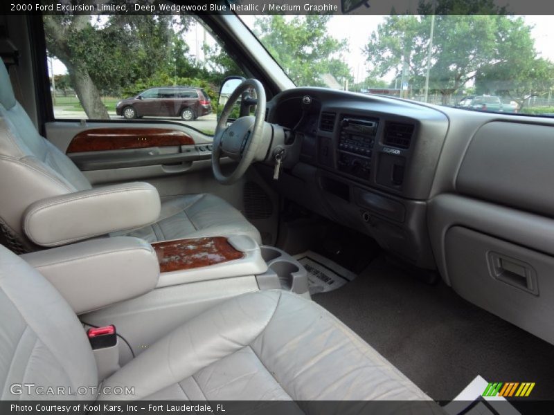  2000 Excursion Limited Medium Graphite Interior