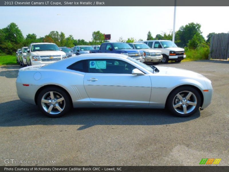 Silver Ice Metallic / Black 2013 Chevrolet Camaro LT Coupe