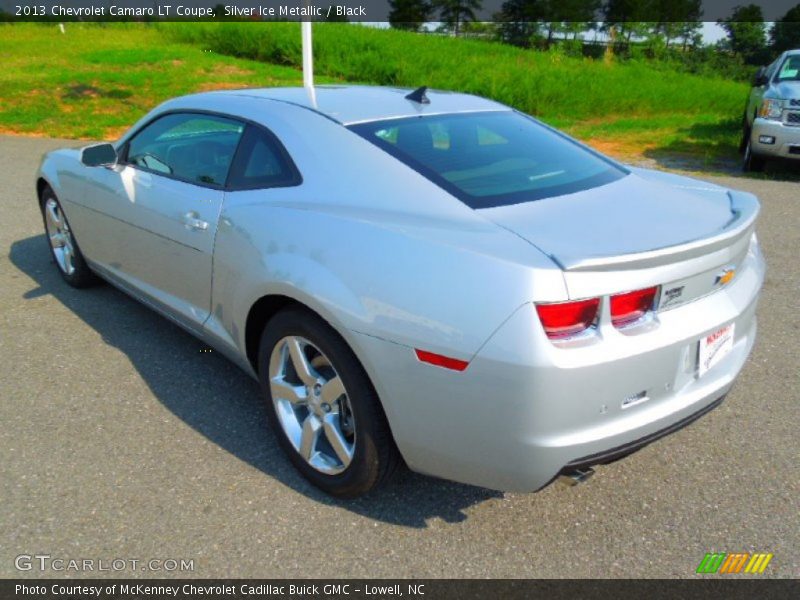 Silver Ice Metallic / Black 2013 Chevrolet Camaro LT Coupe