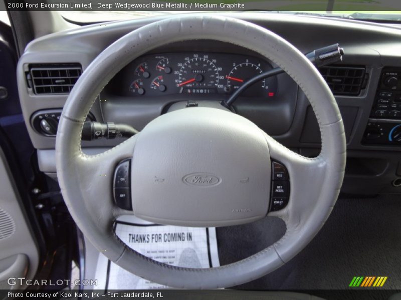  2000 Excursion Limited Steering Wheel